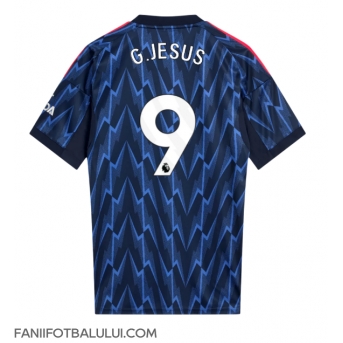 Arsenal Gabriel Jesus #9 Tricou Fotbal Replică 2025-26 Barbati Deplasare